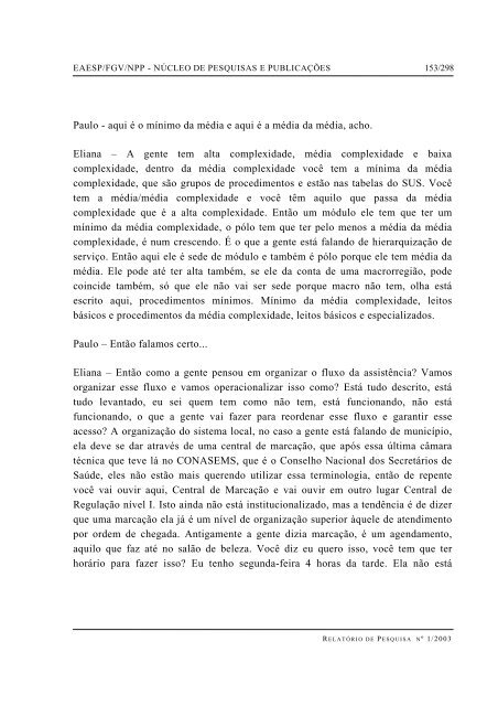 RESUMO PALAVRAS-CHAVE ABSTRACT - GV Pesquisa