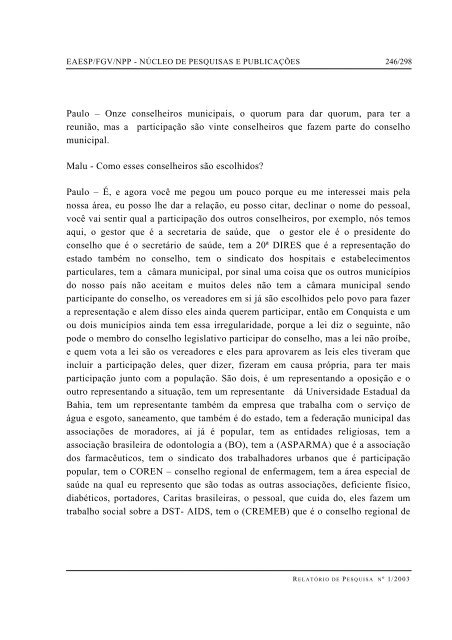 RESUMO PALAVRAS-CHAVE ABSTRACT - GV Pesquisa