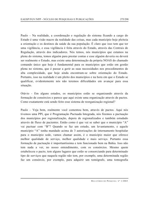 RESUMO PALAVRAS-CHAVE ABSTRACT - GV Pesquisa