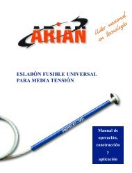 eslabÃƒÂ³n fusible universal para media tensiÃƒÂ³n