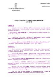 Programa Ferias y Fiestas de Segovia 2012 - Segovia Cultura ...