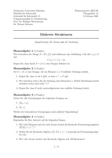 Diskrete Strukturen - xivilization