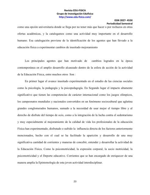 el aprendizaje desarrollador una alternativa en educacion fisica