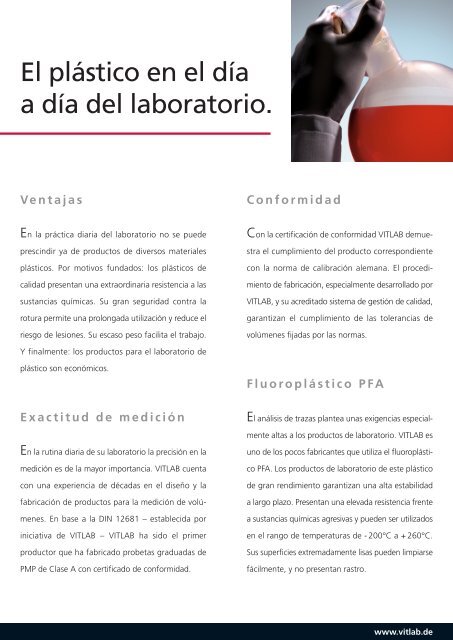 Vasos graduados - VITLAB