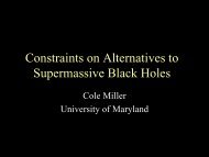 Constraints on Alternatives to Supermassive Black Holes