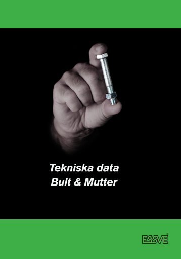 Tekniska data Bult & Mutter - coBuilder