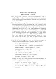 INGENIERÃA DE ONDAS II PROBLEMAS TEMA 3 1. Una emisiÃ³n ...