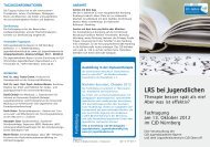 Flyer als PDF - LRS - Therapeuten