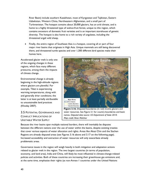 Changing Glaciers and Hydrology in Asia - Environmental Health at ...