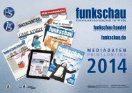 MEDIADATEN PRINT+ONLINE - Funkschau