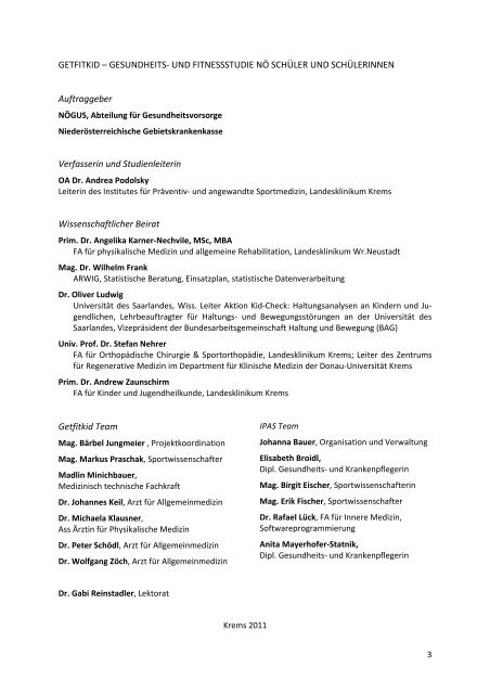 Zum Endbericht der Studie (PDF Download 4,9