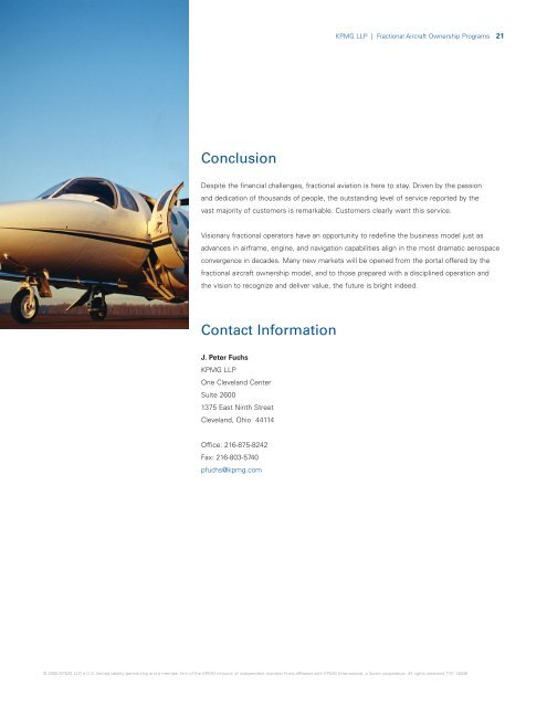 Fractional Aviation Ownership Programs - Aerospace Industries ...