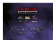 Nourish & Delight - Darden Restaurants