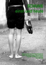 MaturitÃ¤tsarbeit SCHUHE â€“ einst und heute 0