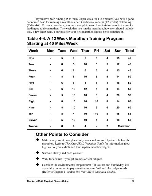 The Navy SEAL Physical Fitness Guide - Uniformed Services ...