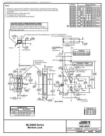 mortise lock template strike specification for 34h 39h mortise locks stanley mortise lock template strike specification for 34h 39h mortise locks stanley