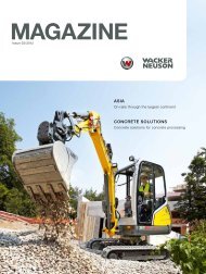 MAGAZINE - Wacker Neuson