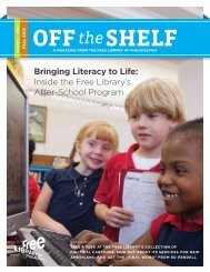 Off the Shelf - Fall 2012 - Free Library of Philadelphia