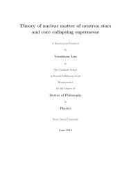 Theory of Nuclear Matter for Neutron Stars and ... - Graduate Physics