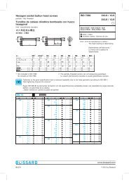 Hexagon socket button head screws ISO 7380 010 ... - Matica MB doo