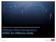 HVDC for Offshore Grids