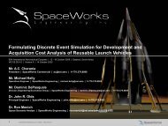 Presentation (PDF) - SpaceWorks Enterprises, Inc.