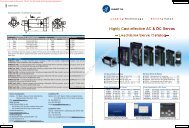 Series Brush DC Servo Motors