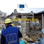 The European Civil Protection Training Programme
