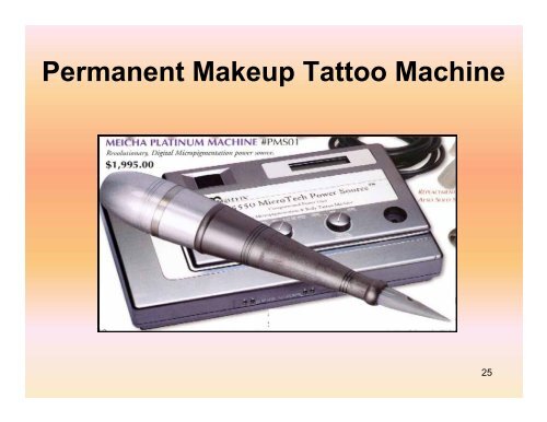 FDA: TATTOOS AND PERMANENT MAKEUP Marketplace and ...