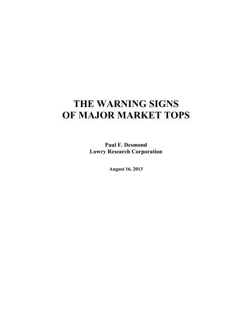 The-Warning-Signs-of-Major-Market-Tops