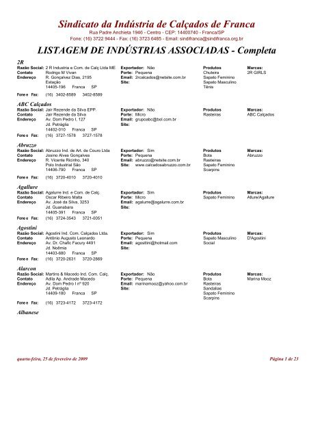 sollu calçados franca