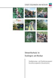 Umweltschutz in Esslingen am Neckar