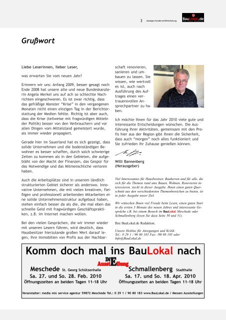 Lokal - Baulokal.de