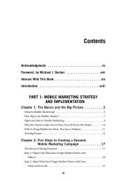 Table of Contents - Books