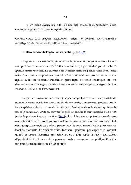 Etude de la pÃªcherie des bivalves sur la cÃ´te ... - Fao - Copemed