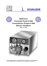 WellChrom Pneumatic-Pump K-1900 Pneumatische -Pumpe K-1900 ...