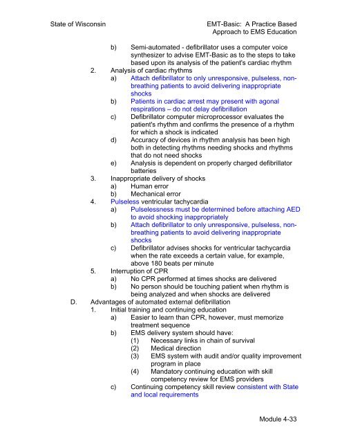 emt-basic curriculum module 4