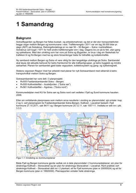 Planrapport - Statens vegvesen