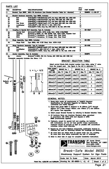 B650 - Transpo Industries, Inc.