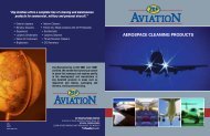 Zep Aviation offers a complete line of cleaning