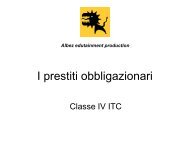 I prestiti obbligazionari