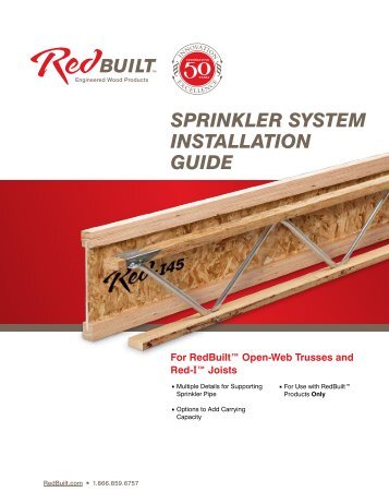 Sprinkler System Installation Guide for RedBuilt Open-Web Trusses ...