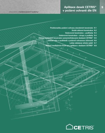 9 Aplikace desek CETRISÂ® v poÅ¾Ã¡rnÃ­ ochranÄ dle EN