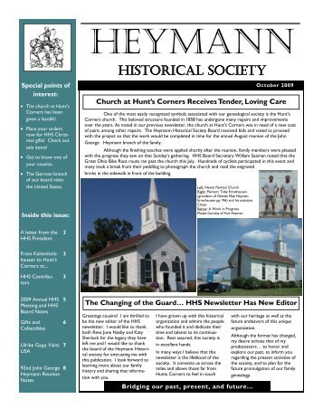Heymann Historical Society