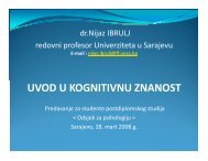 UVOD U KOGNITIVNU ZNANOST