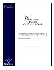 Business Certification Affidavit