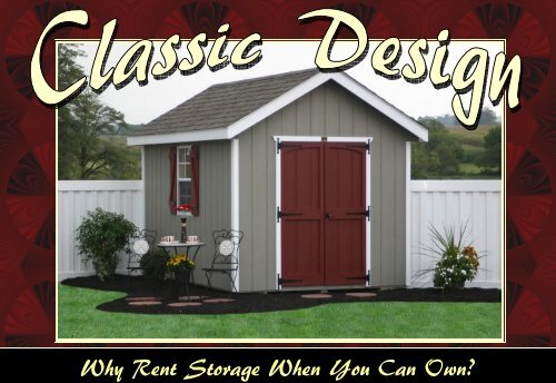 Why Rent Storage When You Can Own? - Sheds Unlimited Inc.