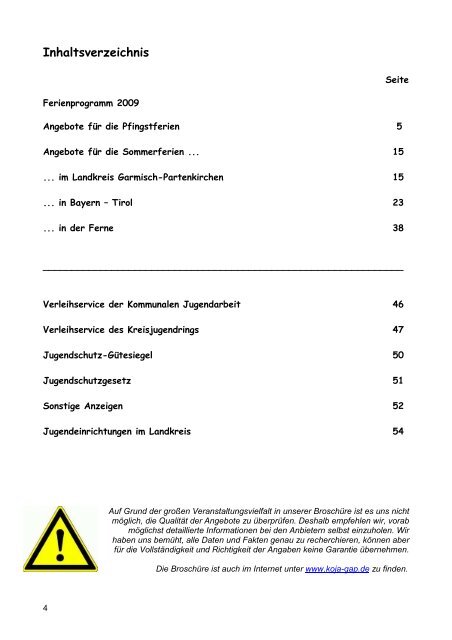 Verleihservice Kreisjugendring - Kommunale Jugendarbeit