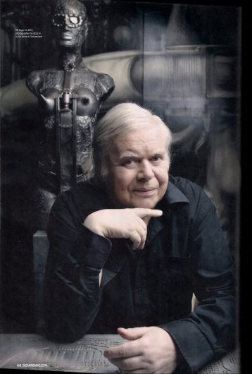 You Interrogate HR Giger Part2 - the little HR Giger Page