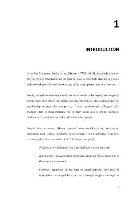 Thesis full text PDF (in Italian) - Politecnico di Milano